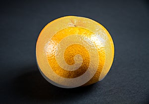 Grapefruit isolated on a black background