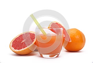 Grapefruit juice photo