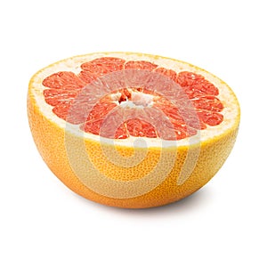 Grapefruit ruby isolated
