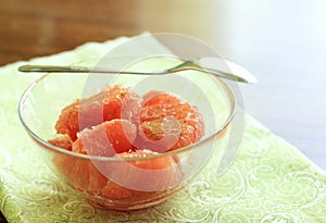 Grapefruit snack