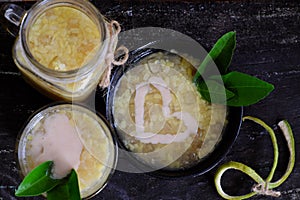 Grapefruit sweet gruel, Vietnamese sweet soup