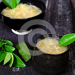 Grapefruit sweet gruel, Vietnamese sweet soup