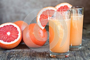 Grapefruit and Tequila Paloma Cocktail