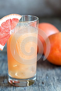 Grapefruit and Tequila Paloma Cocktail