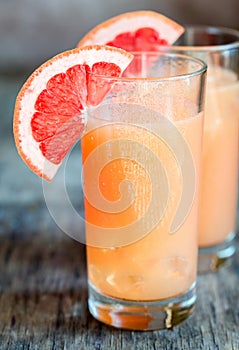 Grapefruit and Tequila Paloma Cocktail