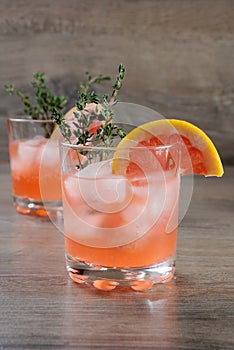 This Grapefruit and Thyme Bourbon