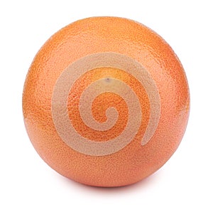 Grapefruit on the white background