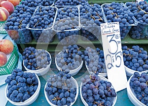 Grapes at Farmers Market