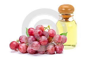 Grapes fruit with grape seed oil