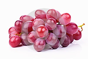 Grapes isolated on white background