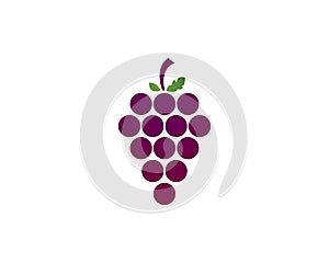 Grapes Logo Template