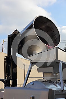 Grapes Transfer to Wine Press