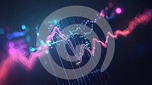graph animating line chart