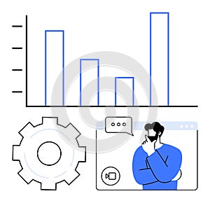 Data Analysis with Virtual Communication and Engineering Solutions Concept