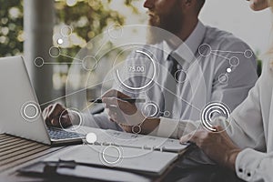 Graph Data Show Summary Analysis Icon Graphic