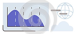 Global Data Analysis with Graph and Cloud Elements for Digital Analytics