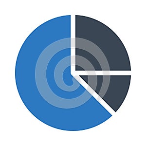 Graph  glyph color icon