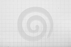 Graph grid notebook squared paper with copy space.