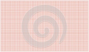 Graph paper background. Millimetre paper (pink). 1 mm marking step. Template photo