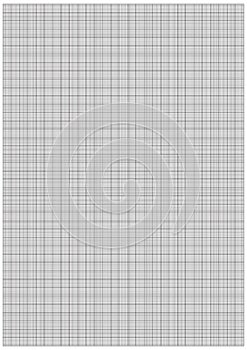 Graph Paper 1mm Square A3 size vector