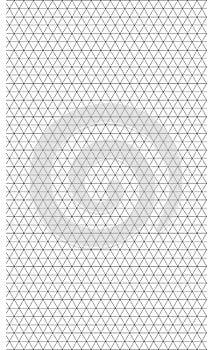 Graph paper. Printable isometric color grid paper with color lines. Geometric background for school, textures, notebook