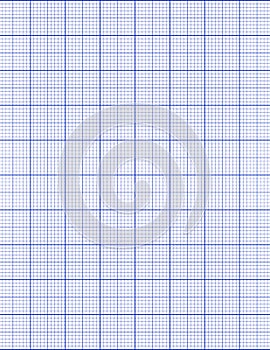 Graph paper. Printable millimeter grid paper with color lines. Geometric pattern for school, technical engineering line