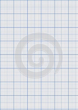 Graph paper. Printable millimeter grid paper with color lines. Geometric pattern for school, technical engineering line