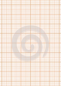 Graph paper. Printable millimeter grid paper with color lines. Geometric pattern for school, technical engineering line