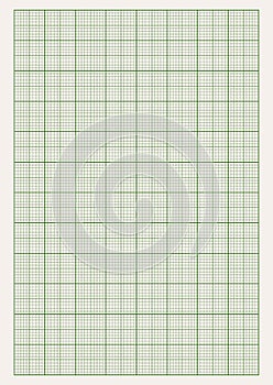 Graph paper. Printable millimeter grid paper with color lines. Geometric pattern for school, technical engineering line