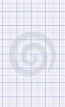 Graph paper. Printable millimeter grid paper with color lines. Geometric pattern for school, technical engineering line