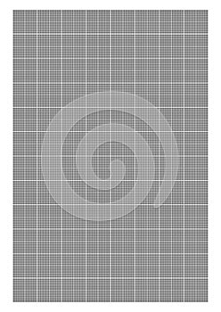 Graph paper. Printable millimeter grid paper with color lines. Geometric pattern for school, technical engineering line