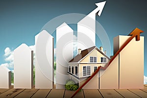 Graph of Rising Home Sales