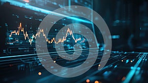 graph transforming line chart