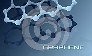 Graphene atomic structure