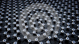 Graphene atomic structure