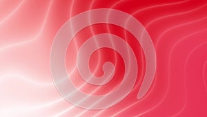 Graphic abstract design color background. Red moving wave lines in blue. Colored flat wave rays strips.