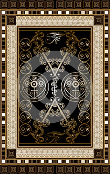 Graphical illustration of a Tarot card 2