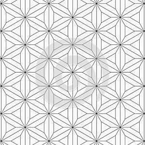 Geometric vector pattern, repeating linear triangle