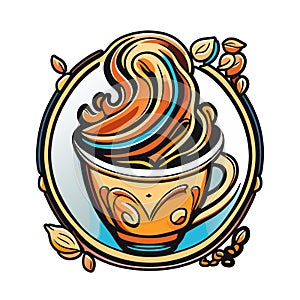 Graphic of Cute coffee cup vector