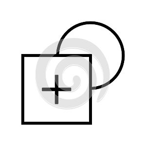 graphic design application toolbar vector