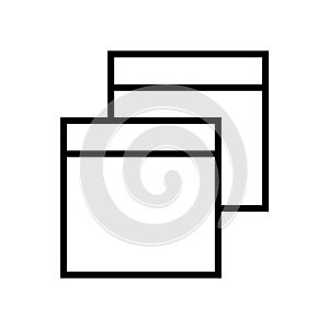 graphic design application toolbar vector