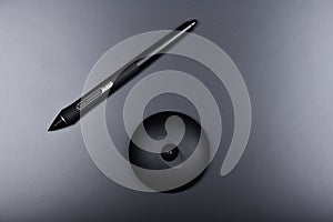 Graphic design digitized pen