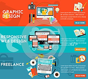 Graphic Design , Responsive Webdesign and Freeance Concept