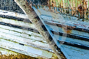 Graphic effect on boats hulls
