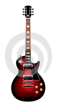 Graphic of electric guitar