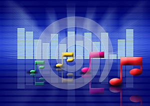 Graphic equalizer concept