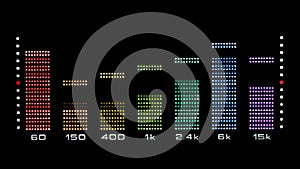 Graphic Equalizer Sound Spectrum