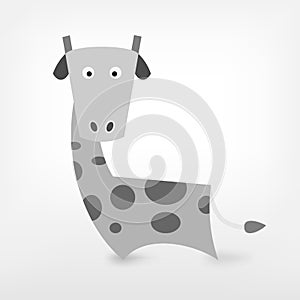 Graphic giraffe