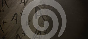 Composite image of graphic image of a plus grade