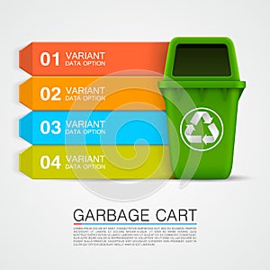 Graphic information Ecological tras